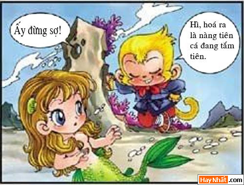 Tây Du Ký hài, (34), Đỏ mặt ,nàng tiên cá, Tay du ki, Ton Ngo Khong, Phật Tổ,