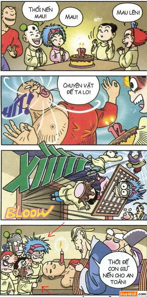 Ô Long Viện: Thổi nến