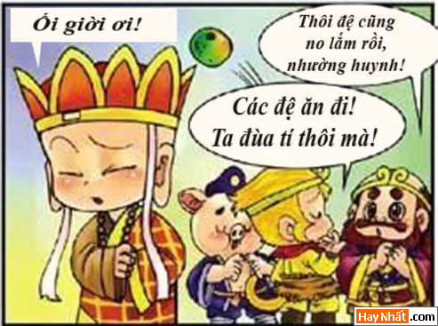 tay du ky, tay du ky hai, ton ngo khong, phat to, bat gioi, su phu, truyen cuoi, truyen hai