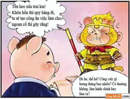 Tây Du Ký Hài , Thu nạp ,Bát Giới, Đường tăng, Ngo khong, ton ngo khong, 