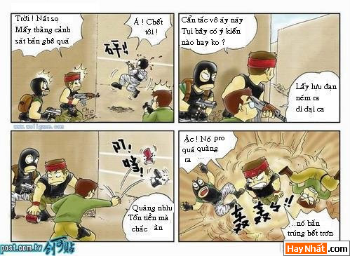 Truyện tranh vui, Truyện tranh Hài, Đột Kích, CF, CrossFrie