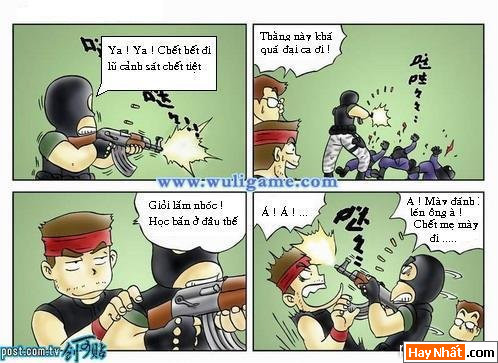 Truyện tranh vui, Truyện tranh Hài, Đột Kích, CF, CrossFrie