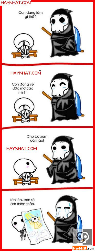 Thần chết, Truyện tranh hài, Truyện tranh hài hước, Truyện tranh vui, Truyện tranh vui nhất