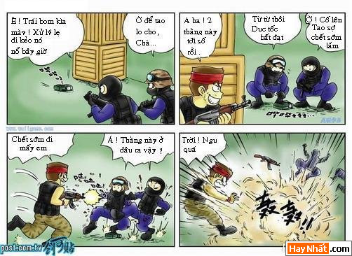 Truyện tranh vui, Truyện tranh Hài, Đột Kích, CF, CrossFrie