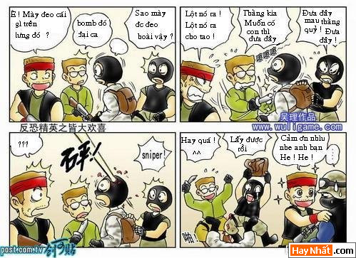 Truyện tranh vui, Truyện tranh Hài, Đột Kích, CF, CrossFrie