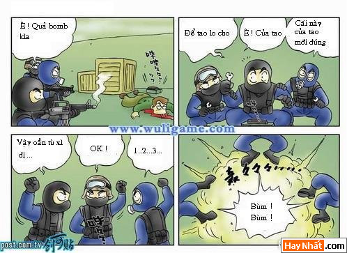 Truyện tranh vui, Truyện tranh Hài, Đột Kích, CF, CrossFrie