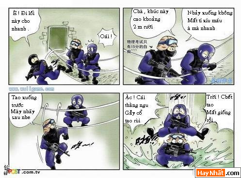 Truyện tranh vui, Truyện tranh Hài, Đột Kích, CF, CrossFrie