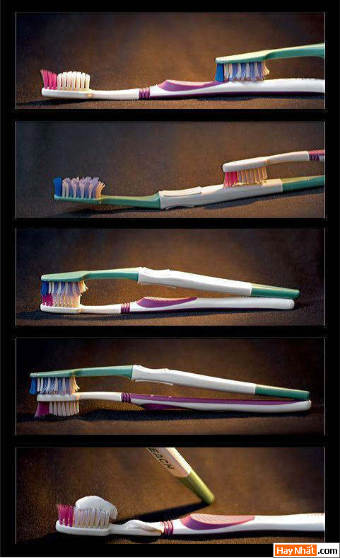 Bàn chải, Đánh răng, Đồ dùng, Chuyện ấy