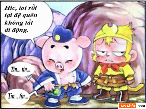 tay du ky, tay du ky hai, ton ngo khong, dien thoai di dong, ba la sat, nguu ma vuong, bat gioi, su phu, truyen cuoi, truyen hai