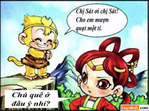 tay du ky hai, tay du ky, ton ngo khong, ba la sat, nguu ma vuong, bat gioi, su phu, truyen cuoi, truyen hai
