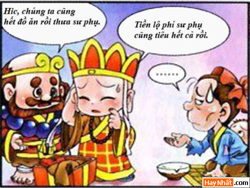  tay du ky hai, tay du ky, ton ngo khong, ba la sat, nguu ma vuong, bat gioi, su phu, truyen cuoi, truyen hai