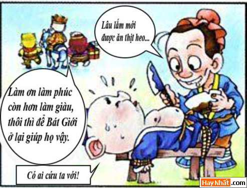  tay du ky hai, tay du ky, ton ngo khong, ba la sat, nguu ma vuong, bat gioi, su phu, truyen cuoi, truyen hai