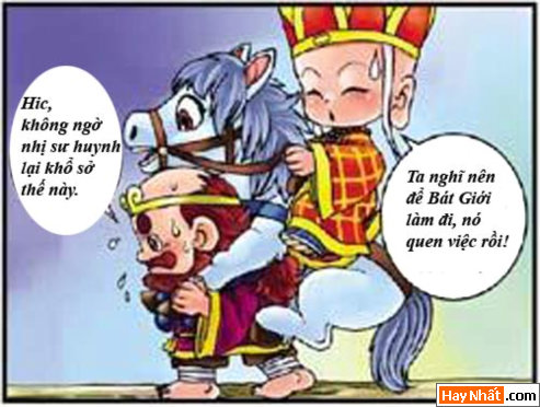 tay du ky hai, tay du ky, ton ngo khong, sa tang, bat gioi, su phu, truyen cuoi, truyen hai