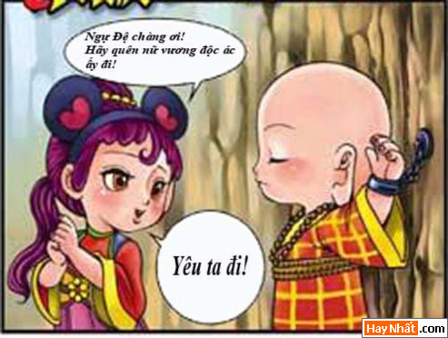 tay du ky hai, tay du ky, ton ngo khong, ba la sat, nguu ma vuong, bat gioi, su phu, truyen cuoi, truyen hai