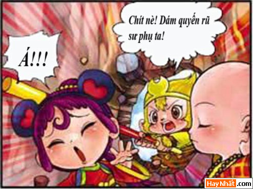 tay du ky hai, tay du ky, ton ngo khong, ba la sat, nguu ma vuong, bat gioi, su phu, truyen cuoi, truyen hai