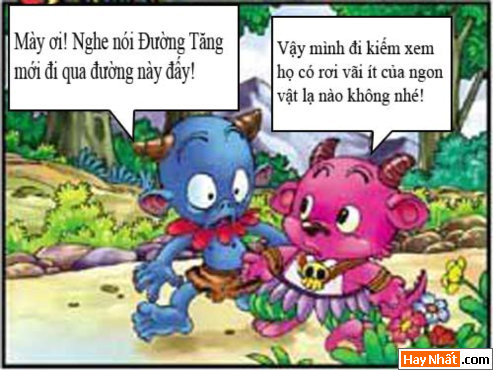  tay du ky hai, tay du ky, ton ngo khong, ba la sat, nguu ma vuong, bat gioi, su phu, truyen cuoi, truyen hai