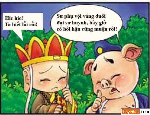 tay du ky, tay du ky hai, ton ngo khong, phat to, bat gioi, su phu, truyen cuoi, truyen hai