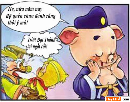 tay du ky, tay du ky hai, ton ngo khong, hot girl, hong hai nhi, bat gioi, su phu, truyen cuoi, truyen hai