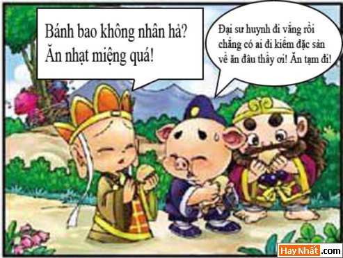  tay du ky hai, tay du ky, ton ngo khong, ba la sat, nguu ma vuong, bat gioi, su phu, truyen cuoi, truyen hai