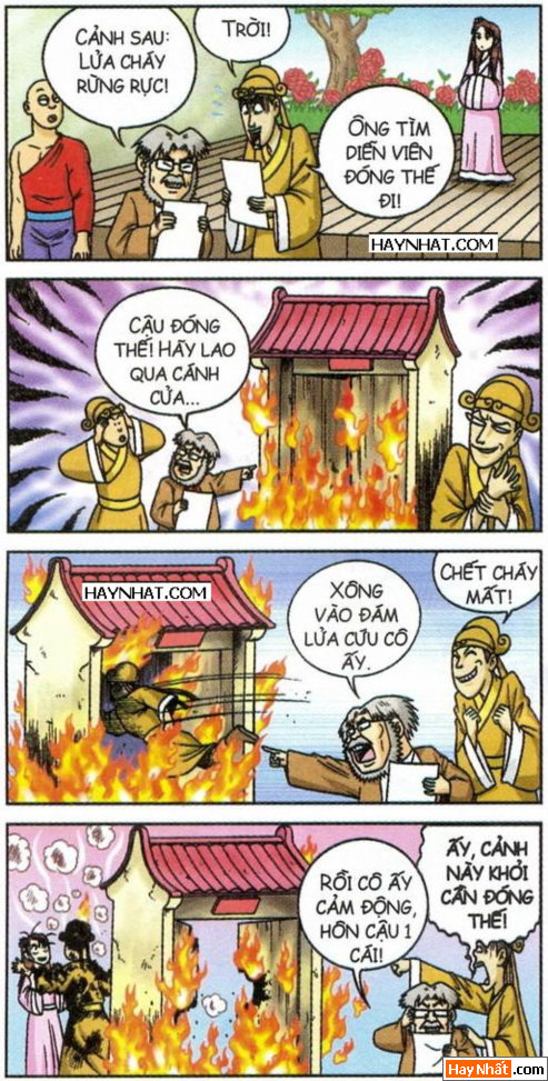Ô long viện: Đóng thế