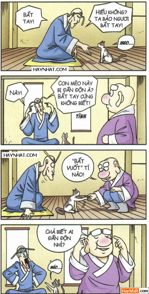 Ô long viện: Bắt tay mèo
