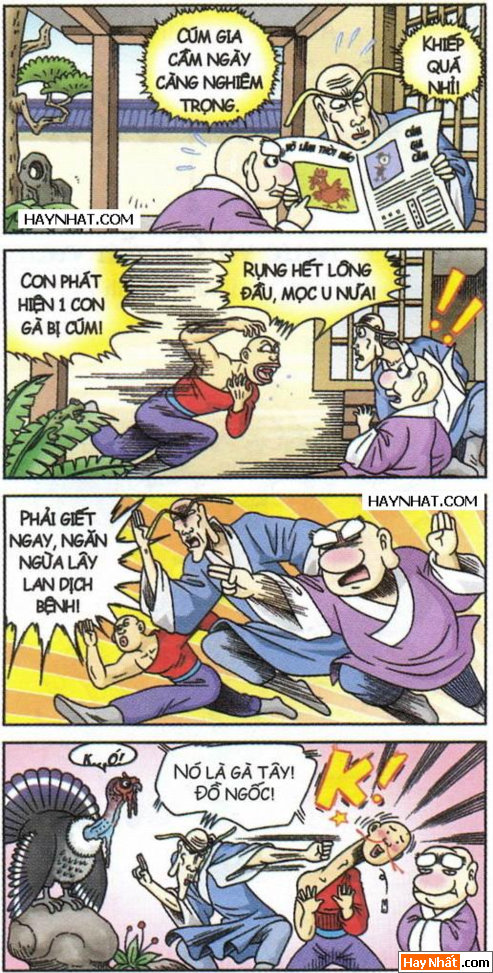 Ô long viện: Gà cúm