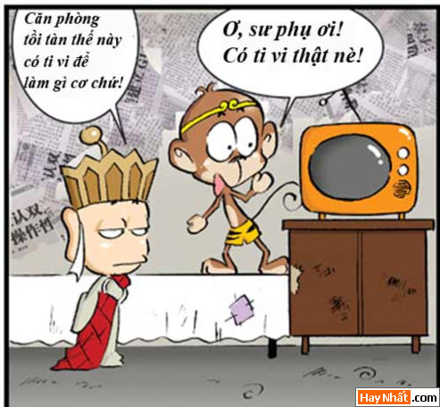 Truyện Tây Du Ký, Tân Tây Du Ký, Truyen Tay Du Ky, Tan Tay Du Ky, Ton Ngo Khong, Tôn Ngộ Không, tay du ky, tan tay du ky, tay du ky hai, truyen cuoi, chuyen cuoi, truyen tranh, hai huoc, ngo khong, su phụ