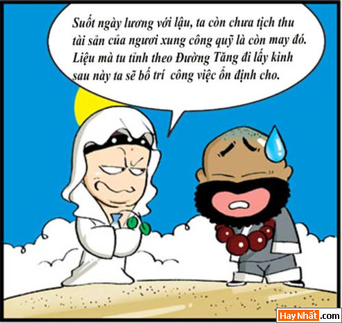 Tân Tây Du Ký (25): Thu phục Sa Tăng, Truyện Tây Du Ký, Tân Tây Du Ký, Truyen Tay Du Ky, Tan Tay Du Ky, Ton Ngo Khong, Tôn Ngộ Không, tay du ky, tan tay du ky, tay du ky hai, truyen cuoi, chuyen cuoi, truyen tranh, hai huoc, ngo khong, su phụ