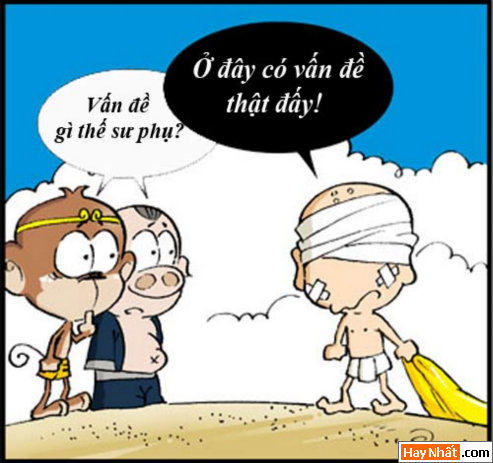 Tân Tây Du Ký (21): Tắm tiên ở Lưu Sa Hà, Truyện Tây Du Ký, Tân Tây Du Ký, Truyen Tay Du Ky, Tan Tay Du Ky, Ton Ngo Khong, Tôn Ngộ Không, tay du ky, tan tay du ky, tay du ky hai, truyen cuoi, chuyen cuoi, truyen tranh, hai huoc, ngo khong, su phụ