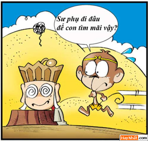 Tân Tây Du Ký (19): Kung fu búa rìu, Truyện Tây Du Ký, Tân Tây Du Ký, Truyen Tay Du Ky, Tan Tay Du Ky, Ton Ngo Khong, Tôn Ngộ Không, tay du ky, tan tay du ky, tay du ky hai, truyen cuoi, chuyen cuoi, truyen tranh, hai huoc, ngo khong, su phụ