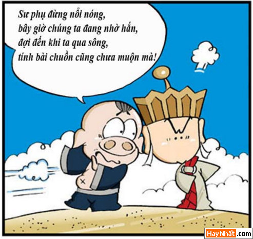 Tân Tây Du Ký (24): Chuồn là thượng sách, Truyện Tây Du Ký, Tân Tây Du Ký, Truyen Tay Du Ky, Tan Tay Du Ky, Ton Ngo Khong, Tôn Ngộ Không, tay du ky, tan tay du ky, tay du ky hai, truyen cuoi, chuyen cuoi, truyen tranh, hai huoc, ngo khong, su phụ