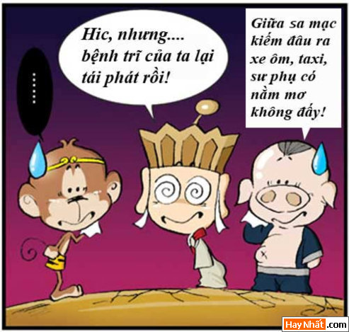 Tân Tây Du Ký (17): Xe ôm nơi sa mạc, Truyện Tây Du Ký, Tân Tây Du Ký, Truyen Tay Du Ky, Tan Tay Du Ky, Ton Ngo Khong, Tôn Ngộ Không, tay du ky, tan tay du ky, tay du ky hai, truyen cuoi, chuyen cuoi, truyen tranh, hai huoc, ngo khong, su phụ