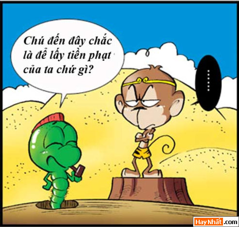 Tân Tây Du Ký (19): Kung fu búa rìu, Truyện Tây Du Ký, Tân Tây Du Ký, Truyen Tay Du Ky, Tan Tay Du Ky, Ton Ngo Khong, Tôn Ngộ Không, tay du ky, tan tay du ky, tay du ky hai, truyen cuoi, chuyen cuoi, truyen tranh, hai huoc, ngo khong, su phụ