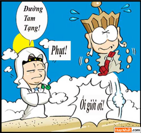 Tân Tây Du Ký (25): Thu phục Sa Tăng, Truyện Tây Du Ký, Tân Tây Du Ký, Truyen Tay Du Ky, Tan Tay Du Ky, Ton Ngo Khong, Tôn Ngộ Không, tay du ky, tan tay du ky, tay du ky hai, truyen cuoi, chuyen cuoi, truyen tranh, hai huoc, ngo khong, su phụ