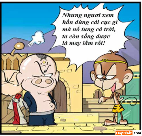 Tân Tây Du Ký (16): Sa thải kế, Truyện Tây Du Ký, Tân Tây Du Ký, Truyen Tay Du Ky, Tan Tay Du Ky, Ton Ngo Khong, Tôn Ngộ Không, tay du ky, tan tay du ky, tay du ky hai, truyen cuoi, chuyen cuoi, truyen tranh, hai huoc, ngo khong, su phụ