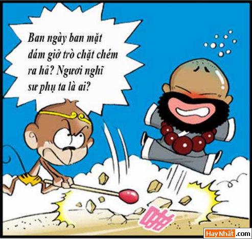 Tân Tây Du Ký (24): Chuồn là thượng sách, Truyện Tây Du Ký, Tân Tây Du Ký, Truyen Tay Du Ky, Tan Tay Du Ky, Ton Ngo Khong, Tôn Ngộ Không, tay du ky, tan tay du ky, tay du ky hai, truyen cuoi, chuyen cuoi, truyen tranh, hai huoc, ngo khong, su phụ