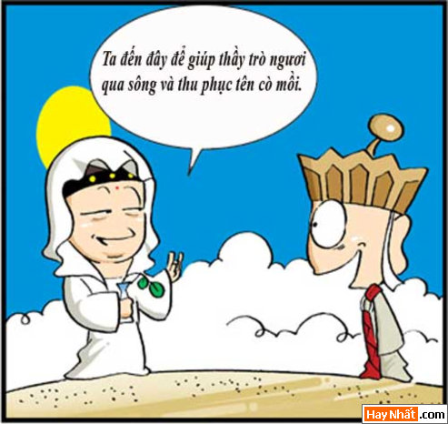 Tân Tây Du Ký (25): Thu phục Sa Tăng, Truyện Tây Du Ký, Tân Tây Du Ký, Truyen Tay Du Ky, Tan Tay Du Ky, Ton Ngo Khong, Tôn Ngộ Không, tay du ky, tan tay du ky, tay du ky hai, truyen cuoi, chuyen cuoi, truyen tranh, hai huoc, ngo khong, su phụ