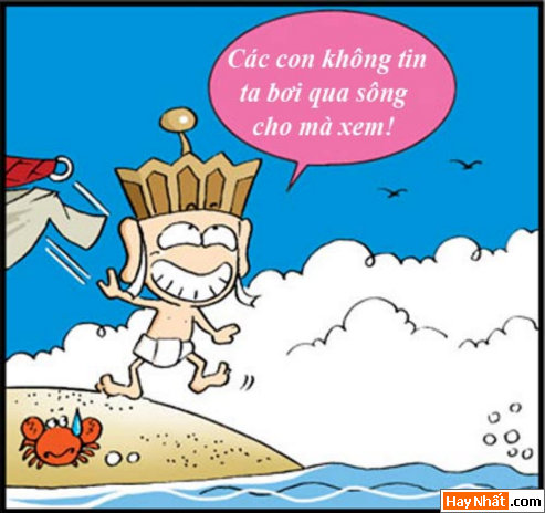 Tân Tây Du Ký (21): Tắm tiên ở Lưu Sa Hà, Truyện Tây Du Ký, Tân Tây Du Ký, Truyen Tay Du Ky, Tan Tay Du Ky, Ton Ngo Khong, Tôn Ngộ Không, tay du ky, tan tay du ky, tay du ky hai, truyen cuoi, chuyen cuoi, truyen tranh, hai huoc, ngo khong, su phụ