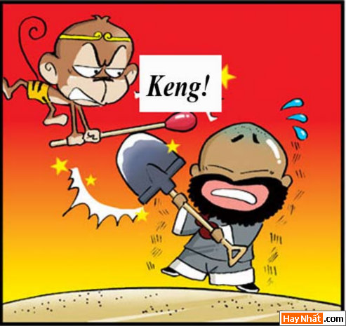 Tân Tây Du Ký (24): Chuồn là thượng sách, Truyện Tây Du Ký, Tân Tây Du Ký, Truyen Tay Du Ky, Tan Tay Du Ky, Ton Ngo Khong, Tôn Ngộ Không, tay du ky, tan tay du ky, tay du ky hai, truyen cuoi, chuyen cuoi, truyen tranh, hai huoc, ngo khong, su phụ