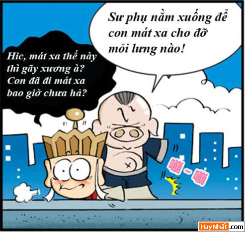 Tân Tây Du Ký (30): Mát xa miễn phí, Truyện Tây Du Ký, Tân Tây Du Ký, Truyen Tay Du Ky, Tan Tay Du Ky, Ton Ngo Khong, Tôn Ngộ Không, tay du ky, tan tay du ky, tay du ky hai, ngo khong, sư phụ