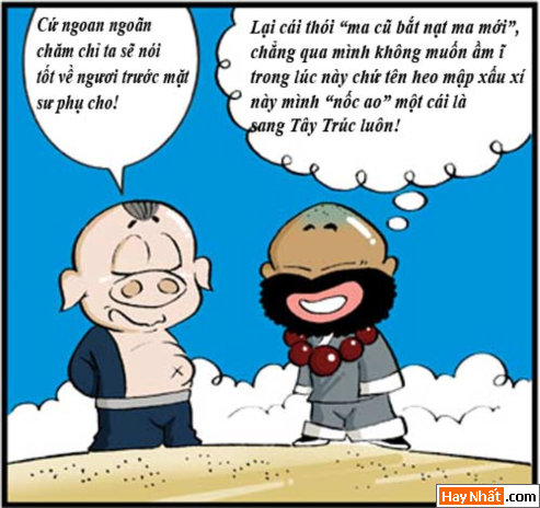 Tân Tây Du Ký (27): Ma cũ dọa ma mới, Truyện Tây Du Ký, Tân Tây Du Ký, Truyen Tay Du Ky, Tan Tay Du Ky, Ton Ngo Khong, Tôn Ngộ Không, tay du ky, tan tay du ky, tay du ky hai, truyen cuoi, chuyen cuoi, truyen tranh, hai huoc, ngo khong, su phụ