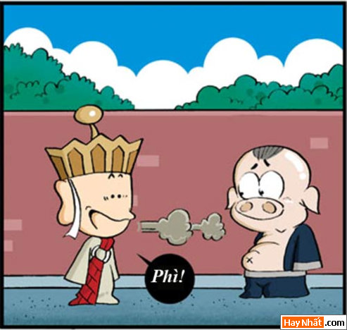 Tân Tây Du Ký (33): Hàng lởm, kêu ai?,  Truyện Tây Du Ký, Tân Tây Du Ký, Truyen Tay Du Ky, Tan Tay Du Ky, Ton Ngo Khong, Tôn Ngộ Không, tay du ky, tan tay du ky, tay du ky hai, ngo khong, sư phụ