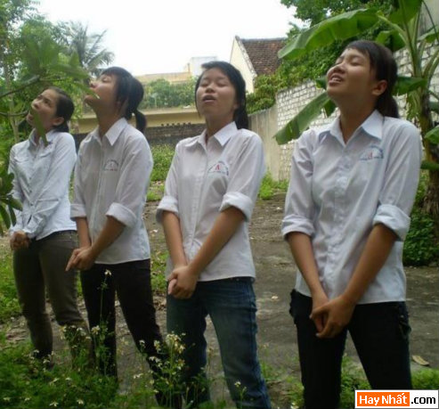 Hình ảnh ấn tượng trong năm, nữ sinh