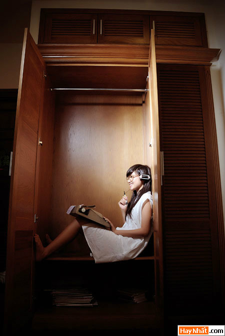 Tâm 'Tít' hóa thân thành nhà văn xinh đẹp 17