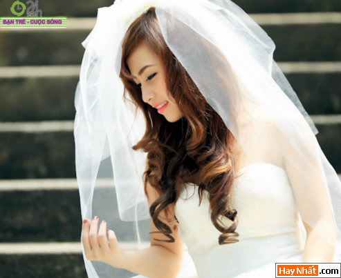 Hot girl Na Na kiêu sa trong bộ váy cưới 18