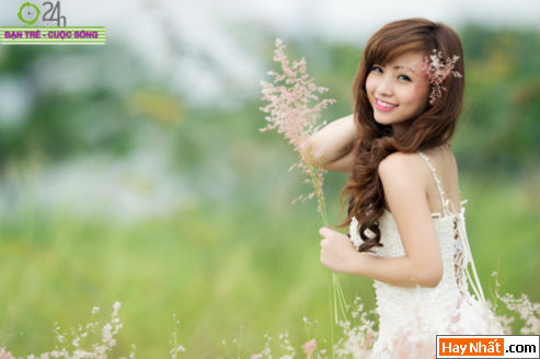 Hot girl Na Na kiêu sa trong bộ váy cưới 18