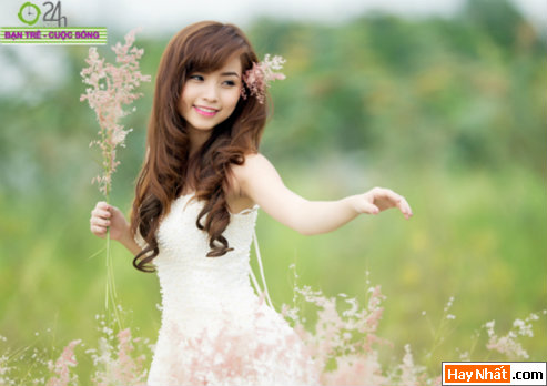 Hot girl Na Na kiêu sa trong bộ váy cưới 21