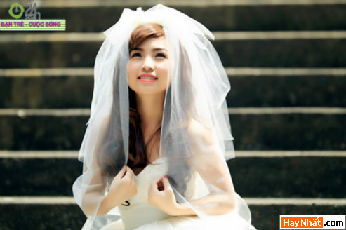 Hot girl Na Na kiêu sa trong bộ váy cưới 19