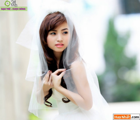 Hot girl Na Na kiêu sa trong bộ váy cưới 20