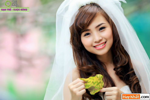 Hot girl Na Na kiêu sa trong bộ váy cưới 17